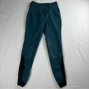 Women's Teal Riding Breeches
